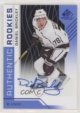 2018-19 Upper Deck SP Game Used Authentic Rookies Blue Daniel Brickley Auto 0a4