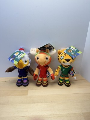 FIFA World Cup 2026 Mascot 8  Plush Complete Set Zayu Maple Clutch Jazwares NEW