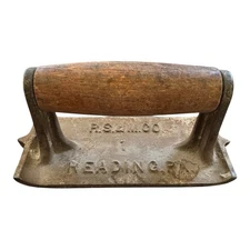 Concrete Edger Groover Trowel Tool R.S. & M Co Reading Pennsylvania Groove VTG
