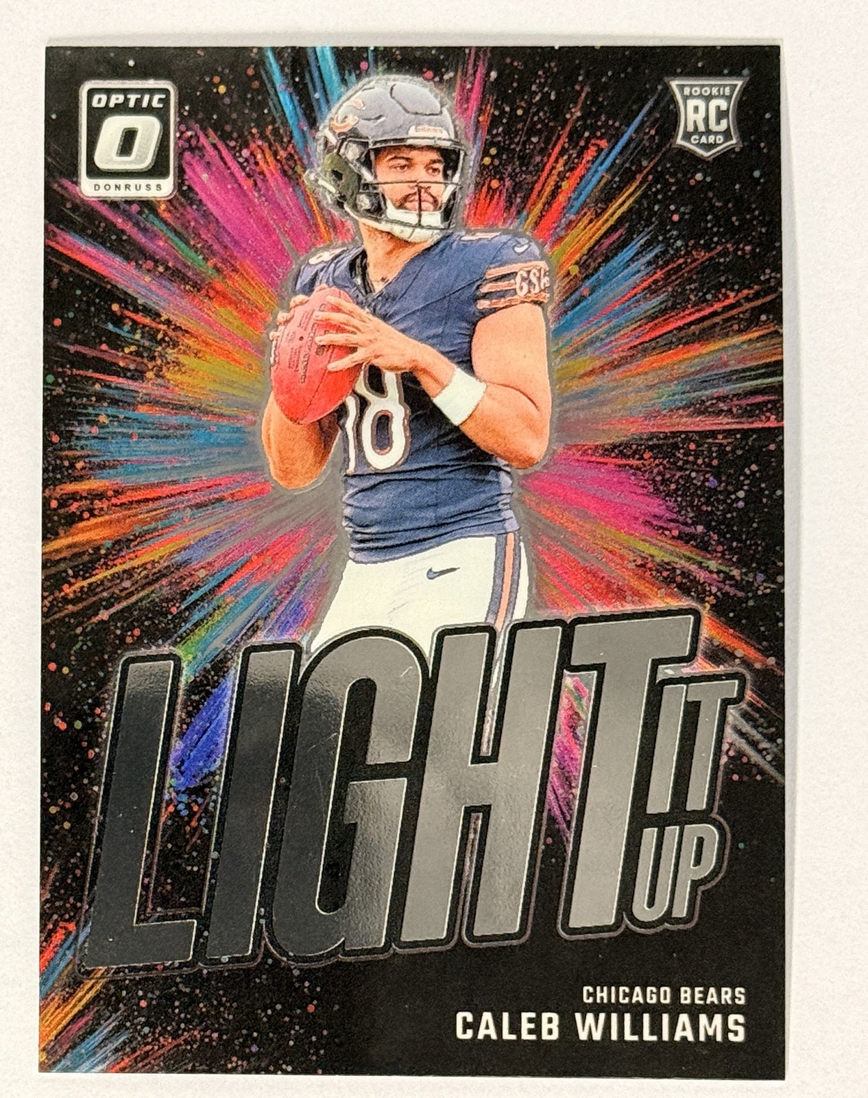 2024 Donruss Optic #1 Caleb Williams Light It Up