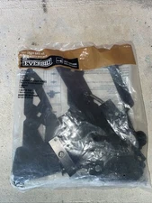 Everbilt Post Latch Gate Kit 307095 | 18106 New Sealed Black 1 Latch 2 Hinges