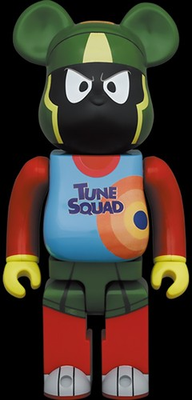 #ad 1000% Bearbrick Space Jam New Legacy Marvin The Martian Medicom BE@RBRICK $649.00