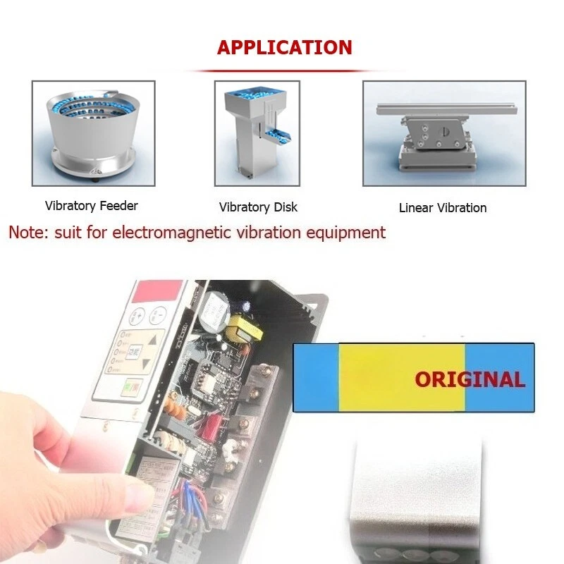 SDVC31-S /M 1.5A 3.0A Variable Frequency Digital Controller for Vibratory Feeder