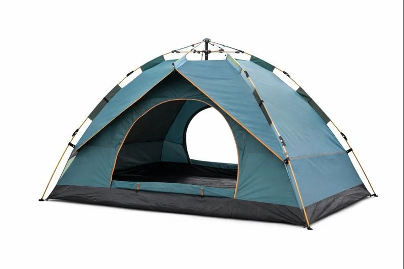 Tenda da Campeggio Esterno Portatile a Doppio Strato Impermeabile 3000mm Quattro
