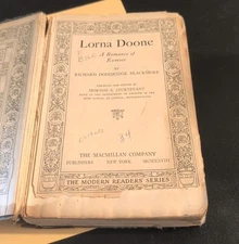 1928 LORNA DOONE BY RICHARD DODDRIDGE BLACKMORK HARD COVER