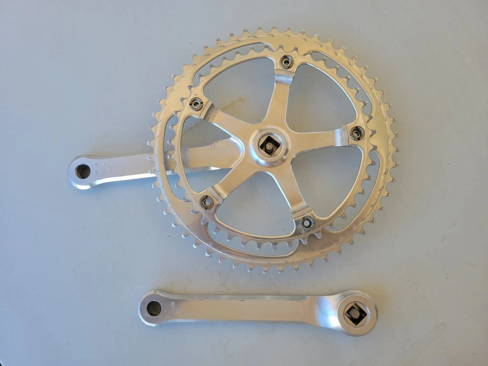 Pédalier Mavic SSC 630  52-42 170mm Axe Carré Team Edition 87-88 - Photo 2/4
