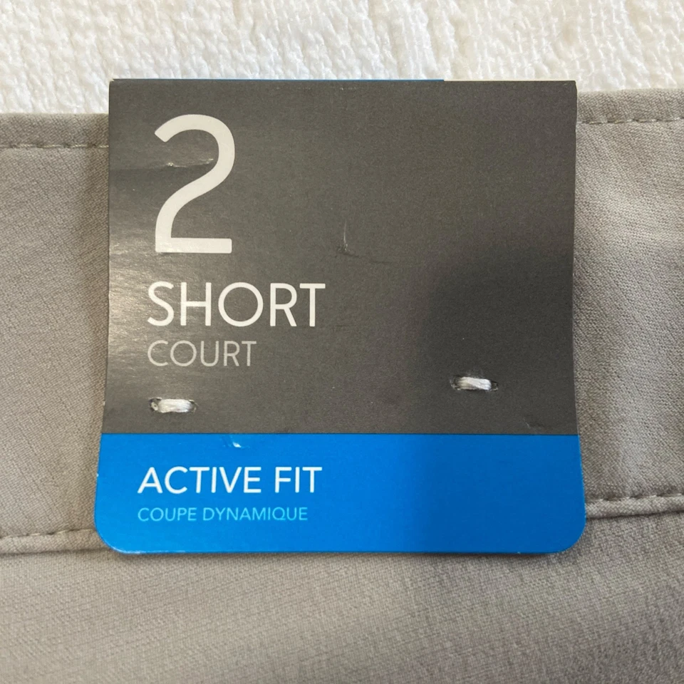 NEW w/tags Columbia Omni Shield Advanced Repellency Womens Shorts in gray Size 2 - Image 4 of 4