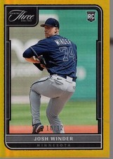 2022 Panini Three and Two Holo Gold #141 Josh Winder /12 - BB