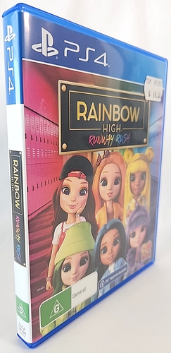 Rainbow High Runway Rush PS4 Game PlayStation 4 & 5 Compatible Brand New - Picture 2 of 6