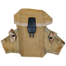 Used Serviceable Tan Nylon Small Arms / Ammo Pouch *mocinc.1982*