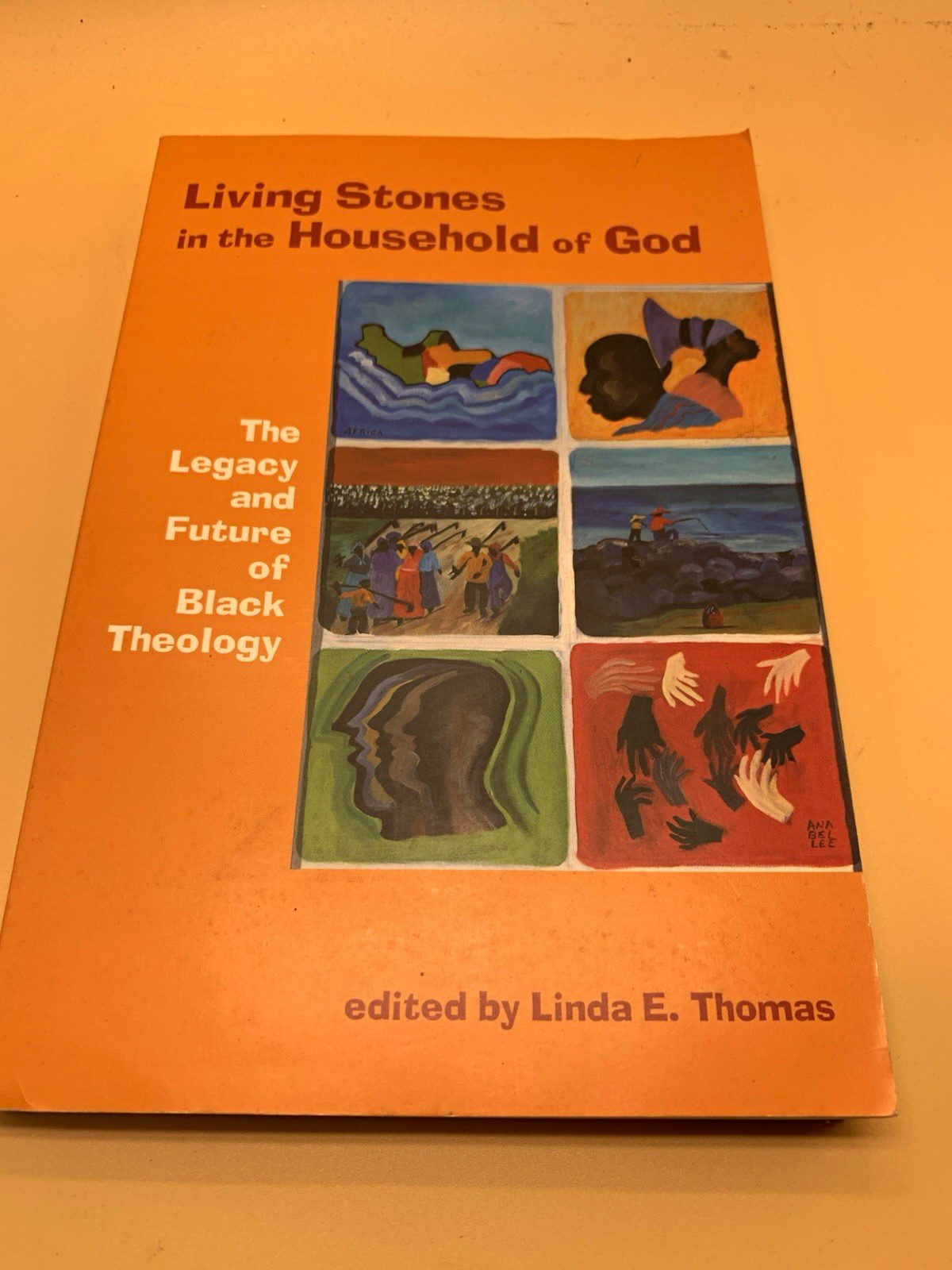 Linda E. Thomas Living Stones Household of God Black Theology PB Signed 2003