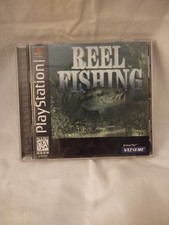 Reel Fishing PS1 PSX Pristine in original jewel case with manual & reg card