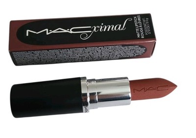 MAC Maximal Matte Lipstick Taupe 616 Full Size 3.5g/ 0.12 OZ NIB