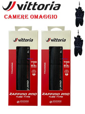 2 COPERTONCINI BICI 700X23c VITTORIA ZAFFIRO PRO GRAPHENE TUBE TYPE CORSA STRADA