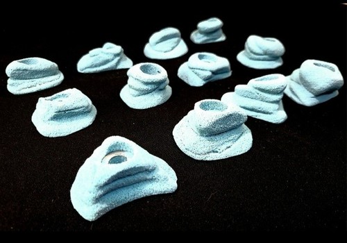 Rock Climbing Footholds NEW. Chunky Feet set by Cragdog Climbing. Choose Color. 