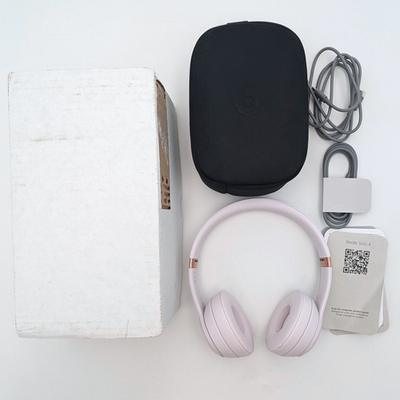 Beats Solo 4 Wireless On-Ear Headphones in Cloud Pink (MUW33LL/A