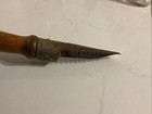 Antique Fruit Corer pitter wood handle design 6.5in length GREAT DECOR  — photo 5