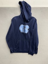 North Carolina Tar Heels UNC NIKE Hoodie Mens Large Long Sleeve Therma Fit Blue