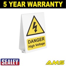 Sealey High Voltage Vehicle Warning Sign HVS1