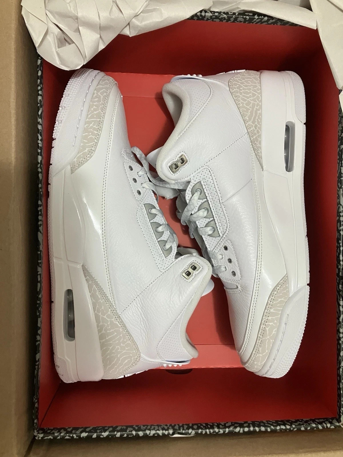 Size 13 - Air Jordan 3 Retro 2025 Pure Money CT8532-111 New With Box no lid thumbnail 13