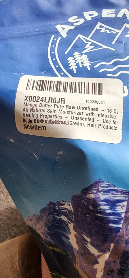 Raw Mango Butter 100% Pure Organic Natural Unrefined For Skin Body Hair Bulk  - Image 2 of 4