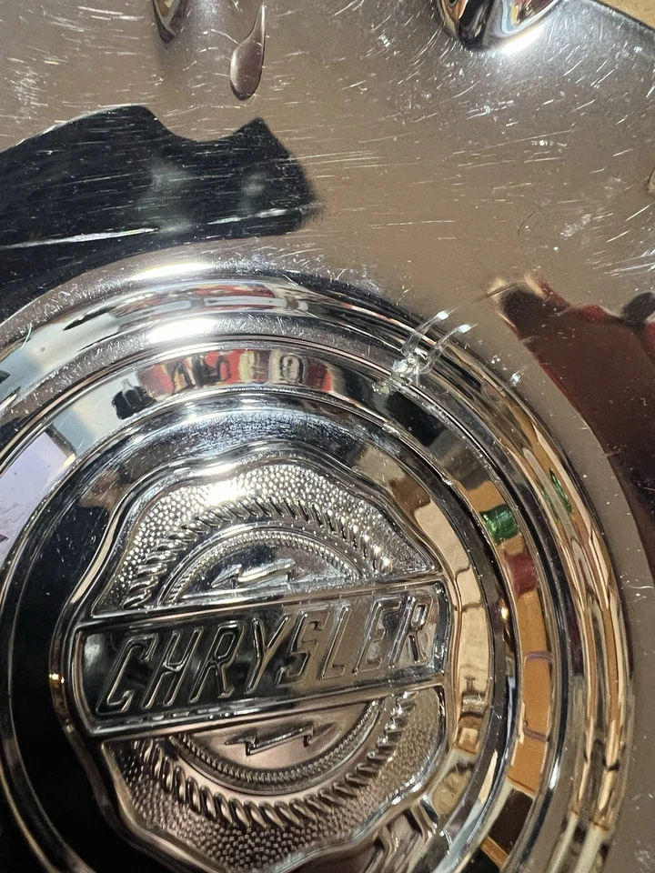 09 10 11 CHRYSLER SEBRING CHROME Finish Wheel Center Cap 1NP42TRMAB Foto 2 de 4