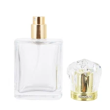 50ml Glass Perfume Atomizer Leak Proof Refillable Spray Bottle Travel