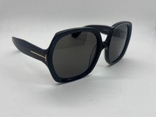 Tom Ford TF1221 01A Black Square Sunglasses 60-19-135mm NO CASE