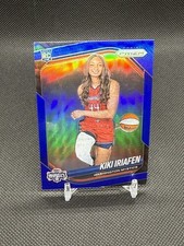 KIKI IRIAFEN 2025-26 PANINI PRIZM WNBA BLUE ROOKIE VARIATION #149 /199