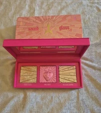 JEFFREE STAR SACRED GLASS EXTREME FROST TRIO HIGHLIGHTER DISCONTINUED VERY...