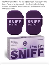 Sniff Nasal Sticks by - All Natural Refreshing Nasal Inhaler - Breathe Freely...