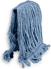 HEAVY DUTY Commercial Mop Head Replacement, Wet Industrial Cotton Looped End Str