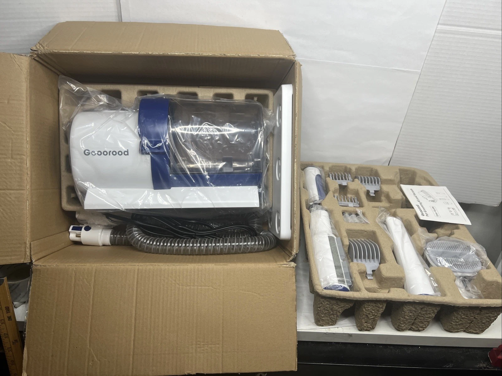 Geoorood Dog Hair Vacuum & Grooming Kit 2.5L Large Capacity, Pet Grooming Vacuum
Opens in a new wind