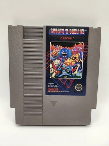 Ghosts 'N Goblins (Nintendo Entertainment System) NES Authentic Tested Mint Rare