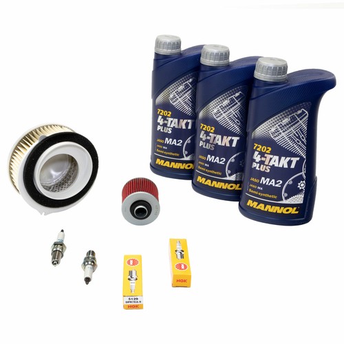 Wartungspaket für Yamaha XVS 650 Dragstar Öl 3L + Luftfilter+Ölfilter+Zündkerzen - Bild 3 von 5