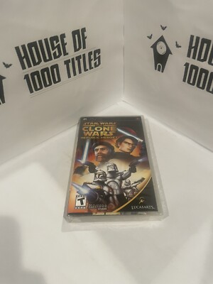 Star Wars Clone Wars Republic Heroes PSP Brand New Sealed