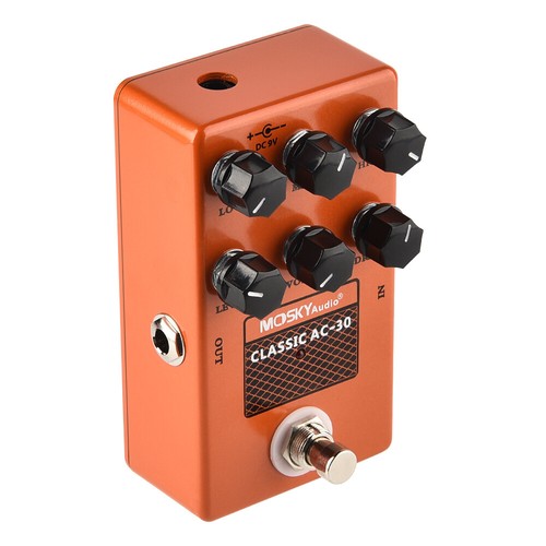 MOSKY Guitar Multi Effect Pedal Reverb Delay Looper Overdrive Distortion Chorus - Afbeelding 5 van 44