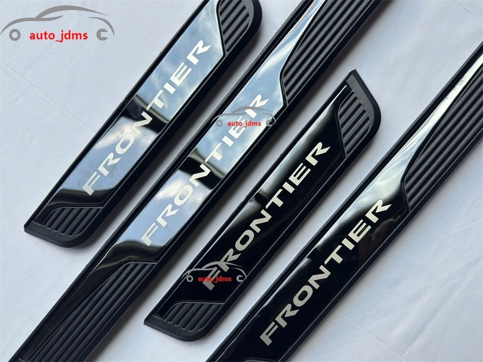 Car Door Sill Protectors for Frontier Accessories Door Sill Strip Scuff Plate X4 Foto 2 de 4