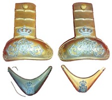 SPALLINE UNIFORME GRAN GALA. FANTERIA. ESERCITO SPAGNOLO. SPAGNA. XIX e XX secolo