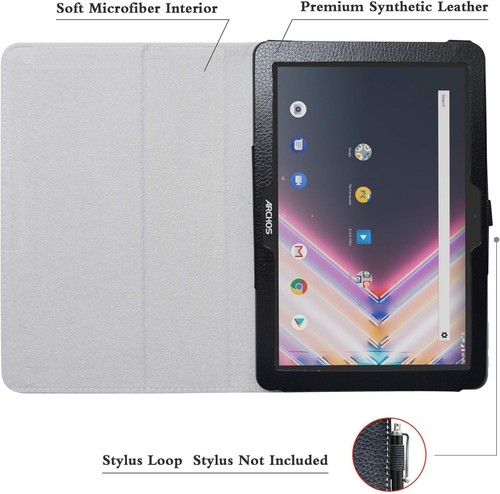 Archos Core 101 3G Ultra tablet Case, Stand Folio Case Cover for 10.1" Archos Co - Picture 3 of 6