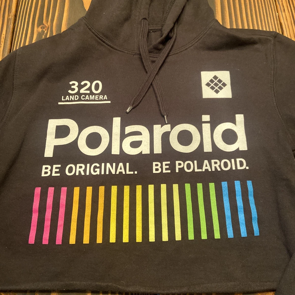 polaroid be original hoodie