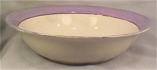 Vintage Porcelain Bowl House in Meadow Blue Luster Japan Serving - Picture 5 of 6