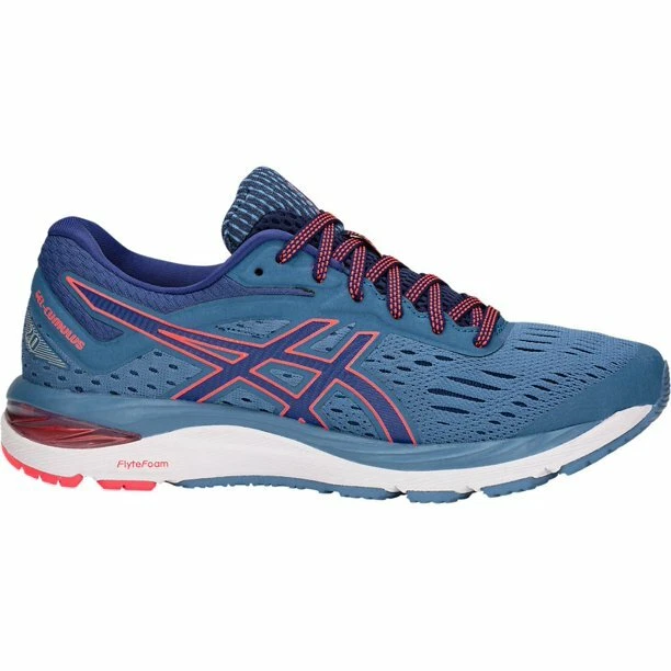 ASICS Women s Gel Cumulus 20 Azure Blue Print Running Shoes