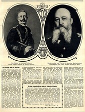 Der Kaiser und die Marine & Erfolge der deutschen Kriegs-Flotte 1914-1916 c.1916