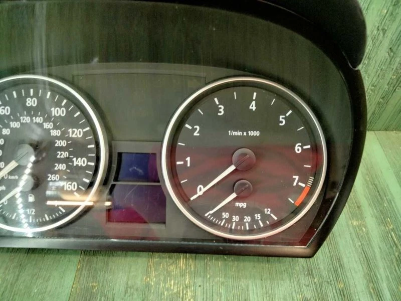 BMW 325I 2006 velocímetro medidor cuadro de instrumentos con tacómetro 62109110213 Foto 3 de 4