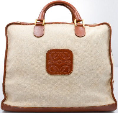 LOEWE ANAGRAM AMAZONA BOSTON REISETASCHE KEEPALL TRAVEL BAG TASCHE WEEKENDER