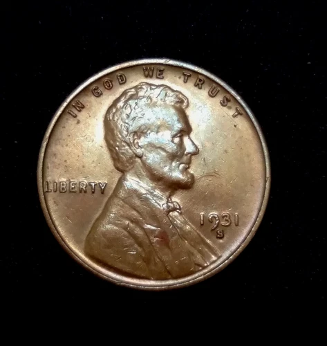 1931 S Lincoln Wheat Penny Cent *Higher Grade* KEY DATE ~About Uncirculated/AU+~