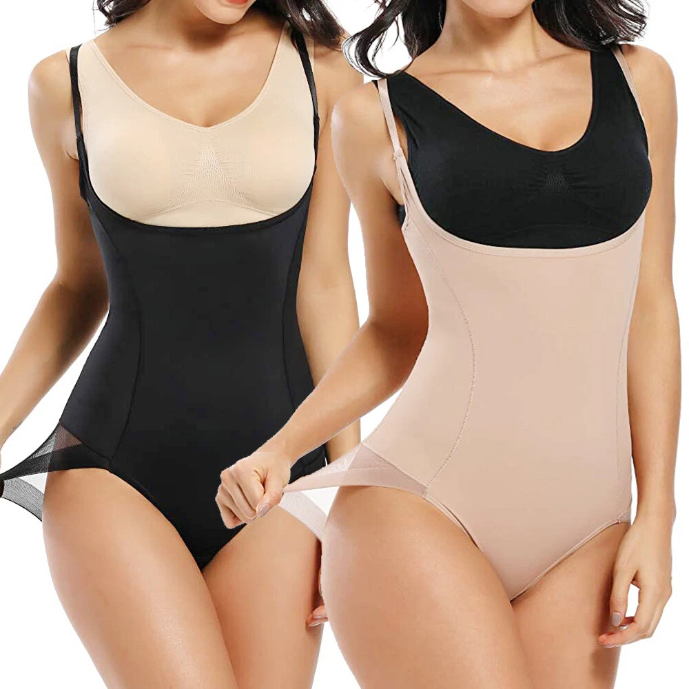 Shapewear Bodysuit for Women Seamless Firm Control Open Bust Body Shaper  Corset