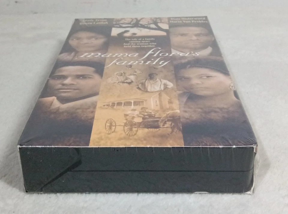 Mama Flora's Family 1999 VHS Movie Sealed Tyson Latifah Underwood Van Peebles Foto 4 de 4