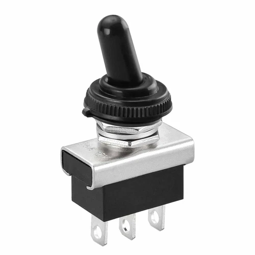 Interruptor De Palanca 3 Vias On-off-on 25a 12 V Impermeable Spd